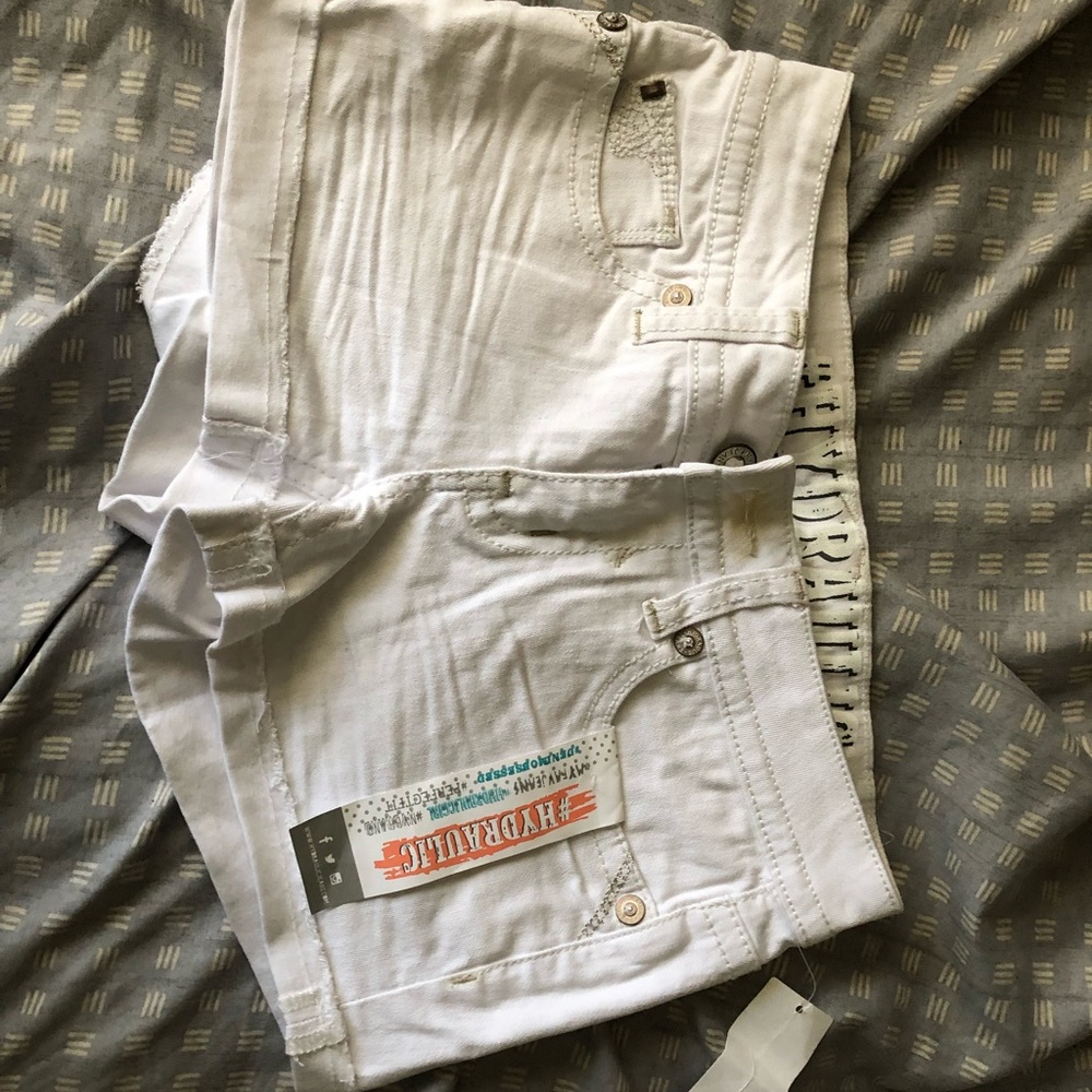 High rise shorts